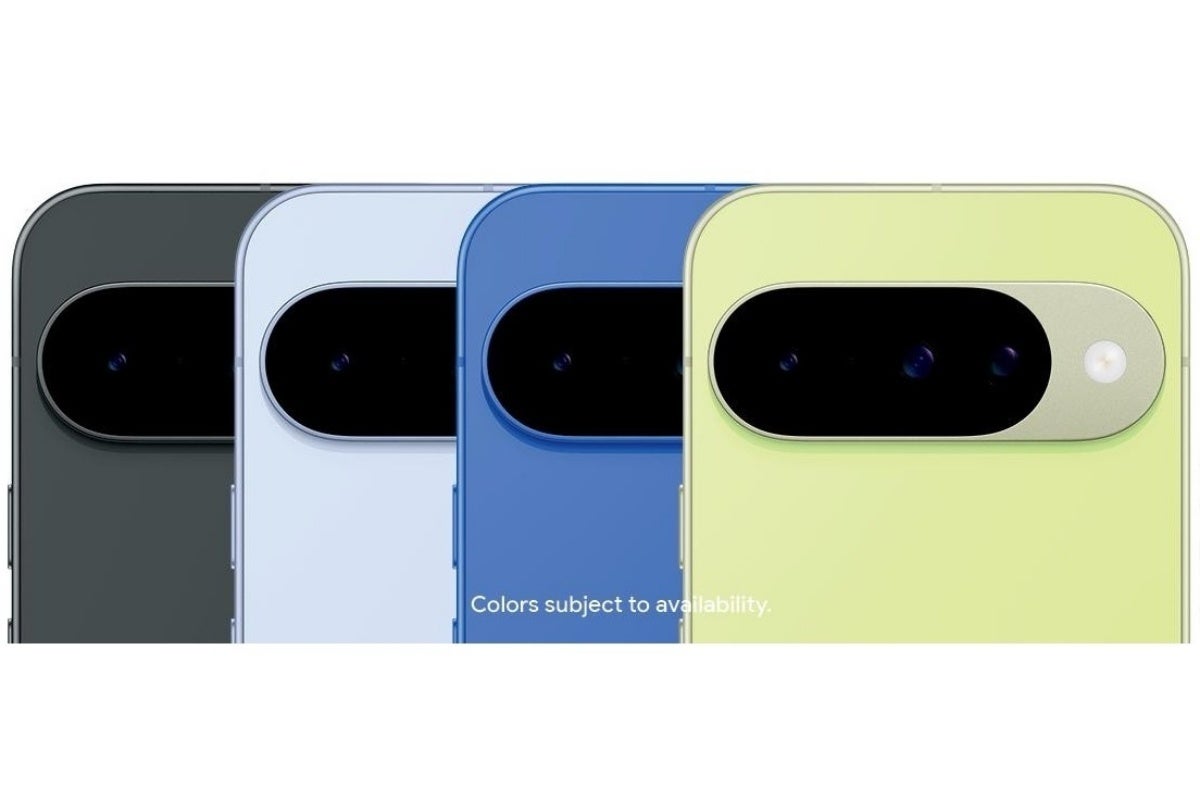 Leaked Google Pixel 10 images in all colors