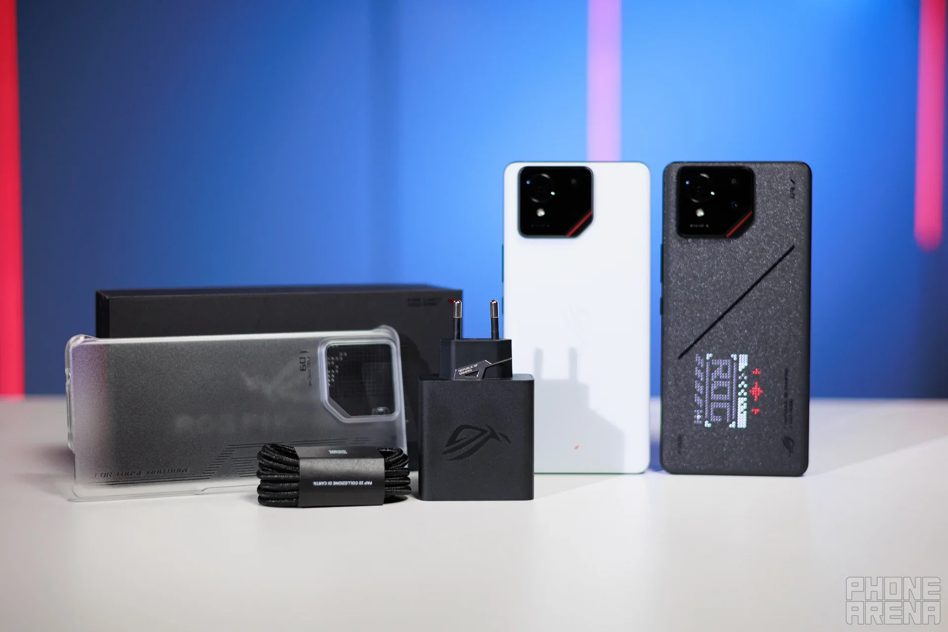 The gaming-focused Asus ROG Phone 9 Pro offers a 185Hz refresh rate. | Image by PhoneArena - OnePlus is progressing in reverse, but that could be a huge win for iPhone users