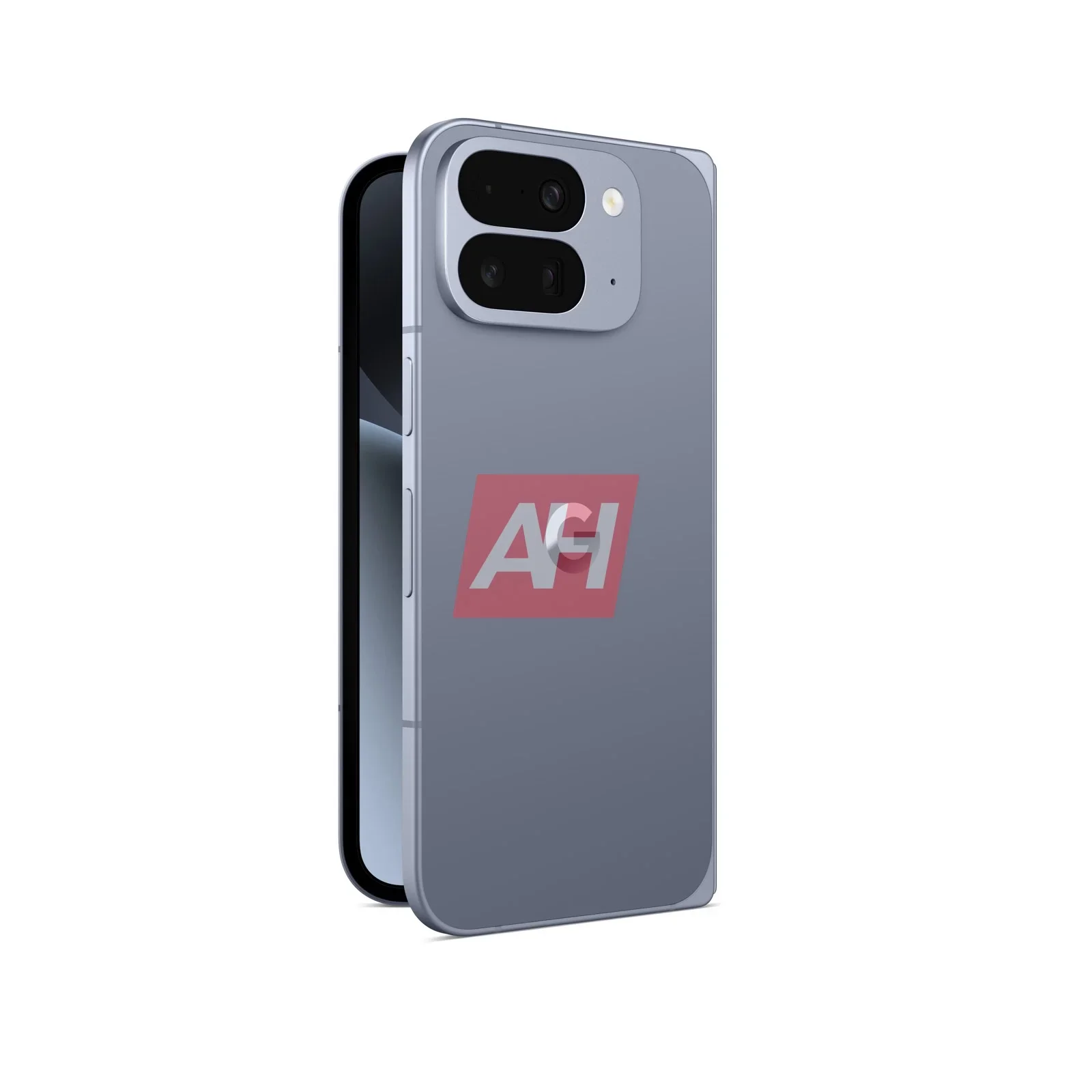 Pixel 10 Pro Fold render in grey.
