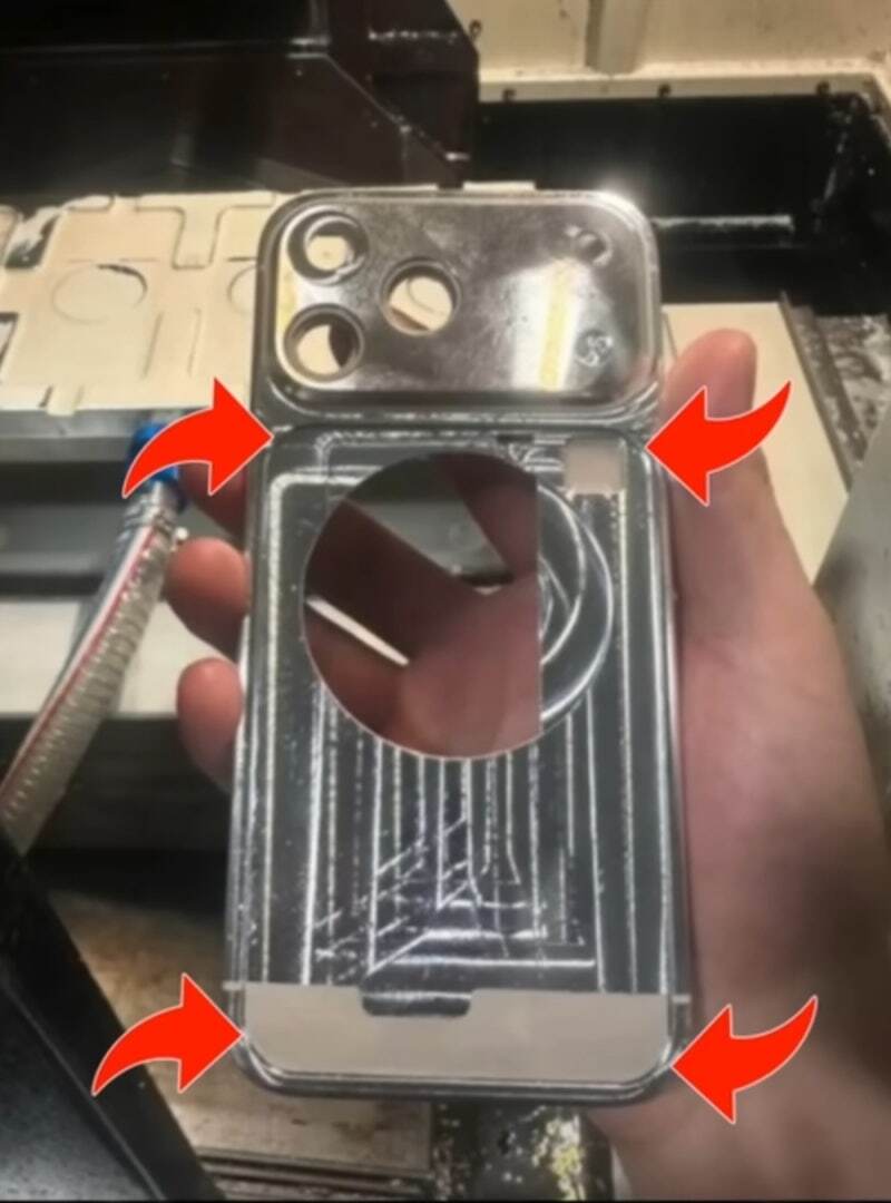 iPhone 17 Pro could mark the return of metal-back phones, leaked images suggest