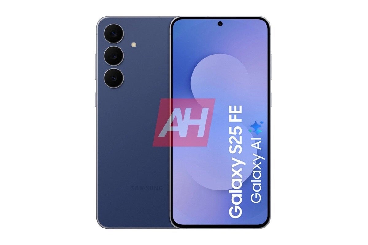 Leaked render of the Galaxy S25 FE