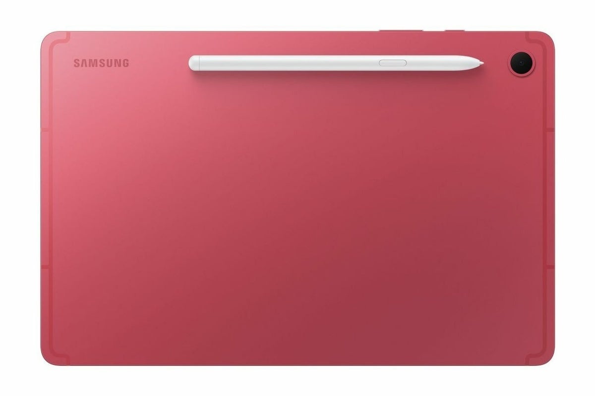 Leaked Samsung Galaxy Tab S10 Lite image in Coral Red