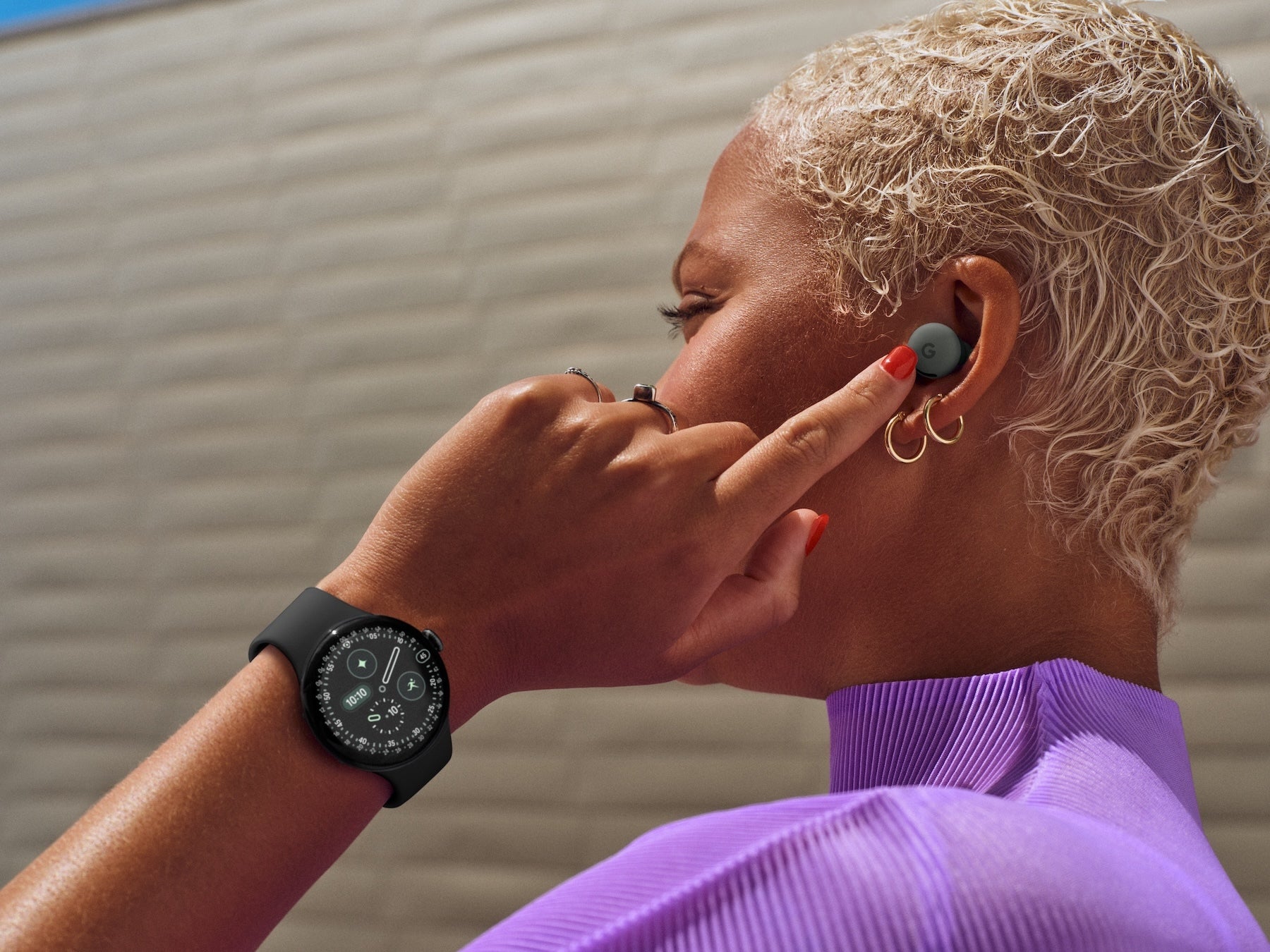 You can set up custom press-and-hold gestures. | Image credit – Google - Pixel Buds 2a finally check your wishlist – though one detail could still hold you back