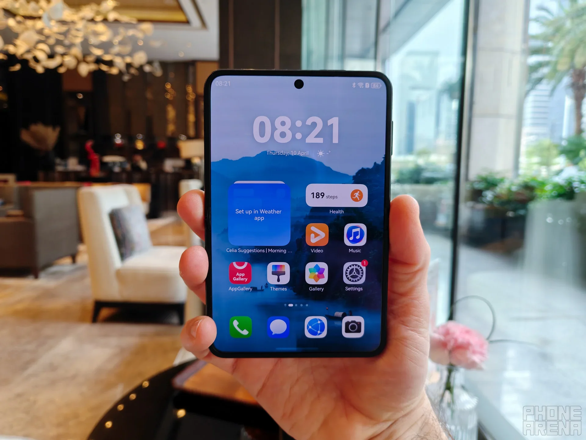 Image by PhoneArena - A rumored new Huawei Pura X foldable grows in size – and you&#039;ll be able to enjoy media even more