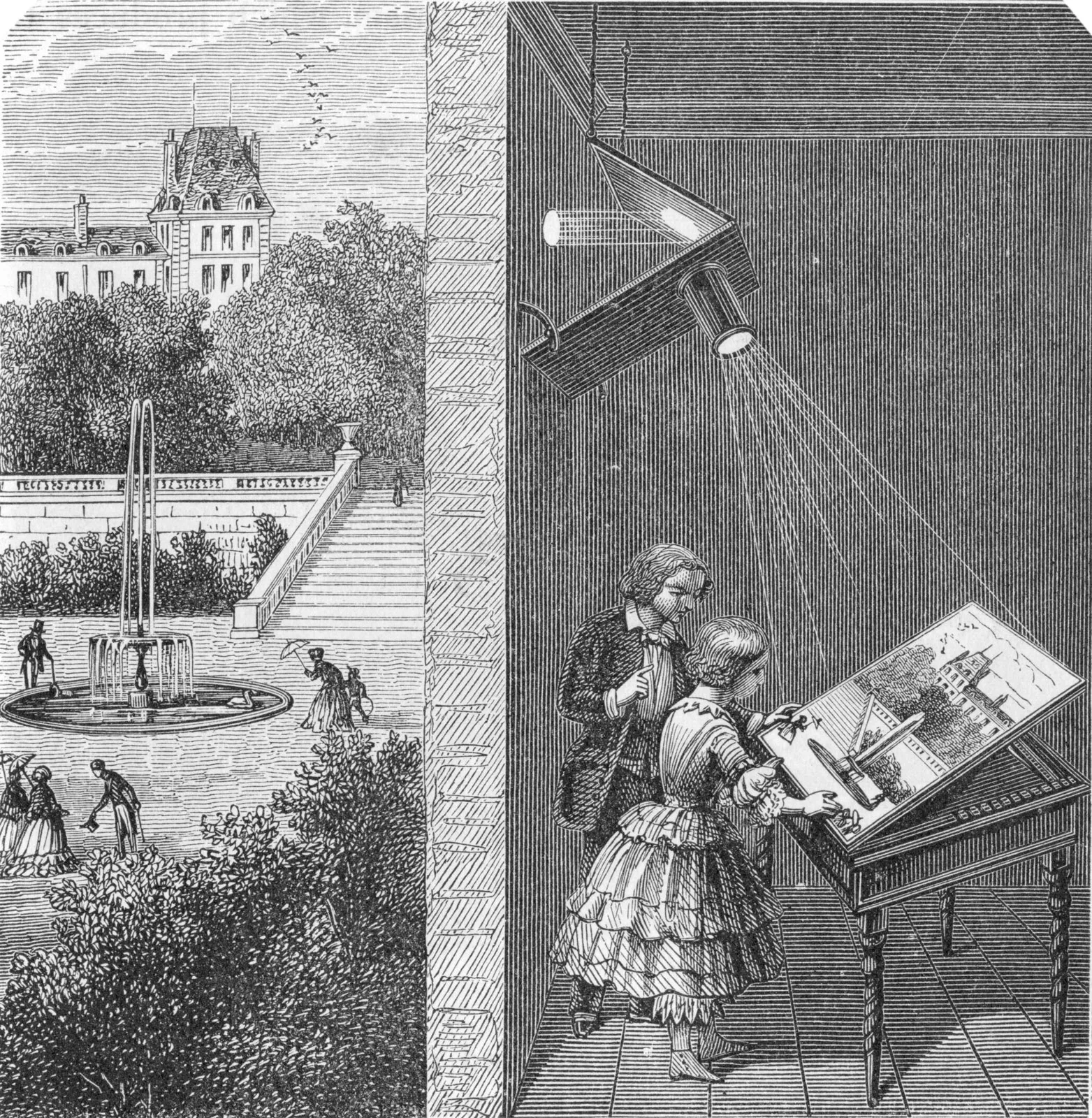 Camera Obscura, 1887 | Image by Britannica - Pixel 10 Pro Res zoom - When is a photo not a photo anymore?