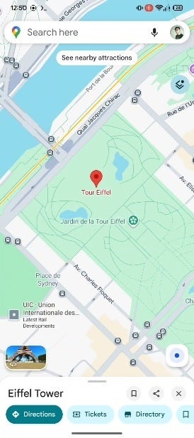New UI includes lozenge buttons on the bottom and a squircle used to house the Street View preview. | Image credit-Android Authority - See in advance some UI changes coming to Google Maps