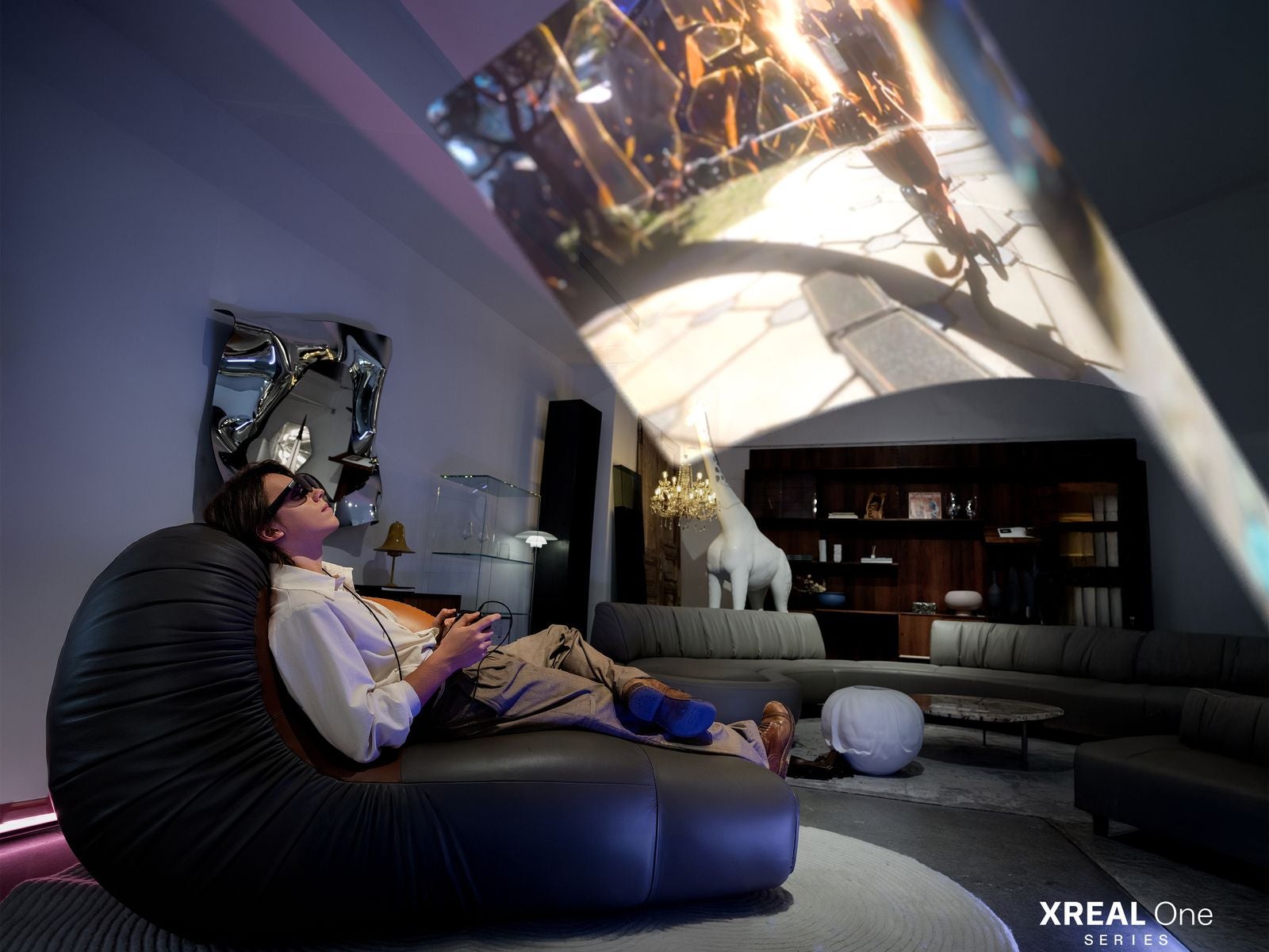You can have a lot of fun with the Xreal One Pro. | Image credit — Xreal - This year’s best AR glasses are now available at your favorite retailer, with a sweet discount to boot!