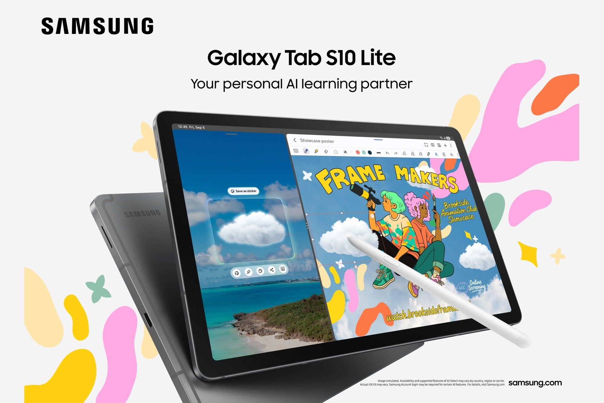 Samsung Galaxy Tab S10 Lite Promotional Image