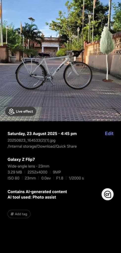 Your AI-edited photos are about to expose themselves, as Samsung expands this Galaxy S25 feature to millions of older phones