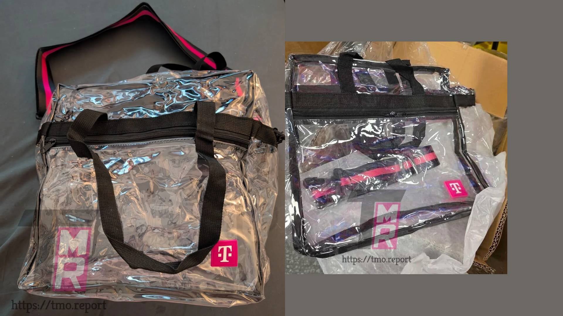 T-Mobile Tuesdays clear bag