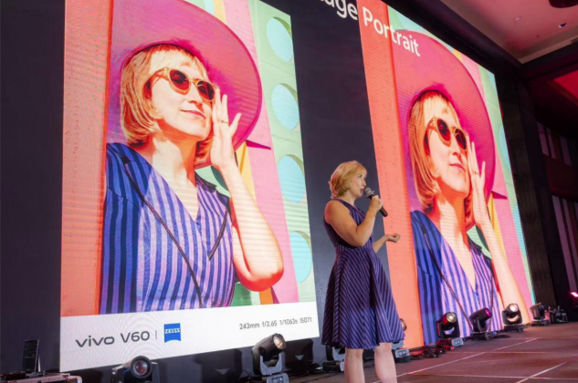Photographer Diane Villadsen, the first V Series Portrait Master, speaks at the V60 global launch event in Malaysia. | Image by Vivo - The Portrait Master Project sounds ambitious – can Vivo really change how you shoot portraits?
