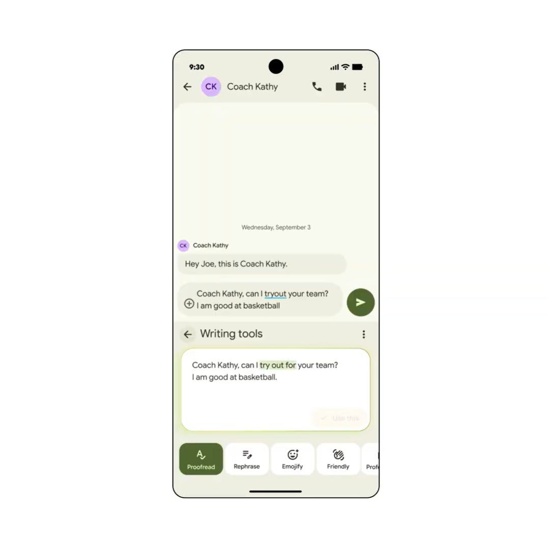 Never misspell a word again. | Image credit — Google - Android just got four brilliant new features: from simply fun, to actually very useful