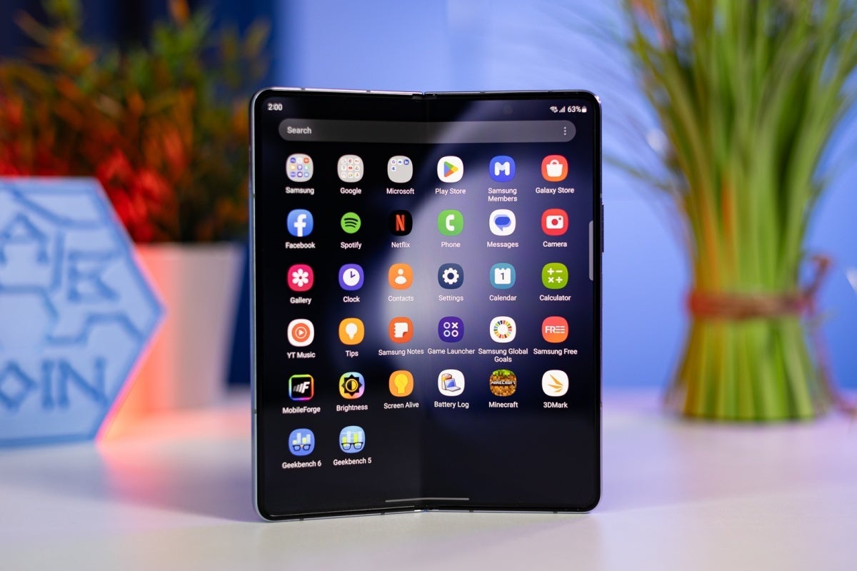 Samsung Galaxy Z Fold 5 primary screen