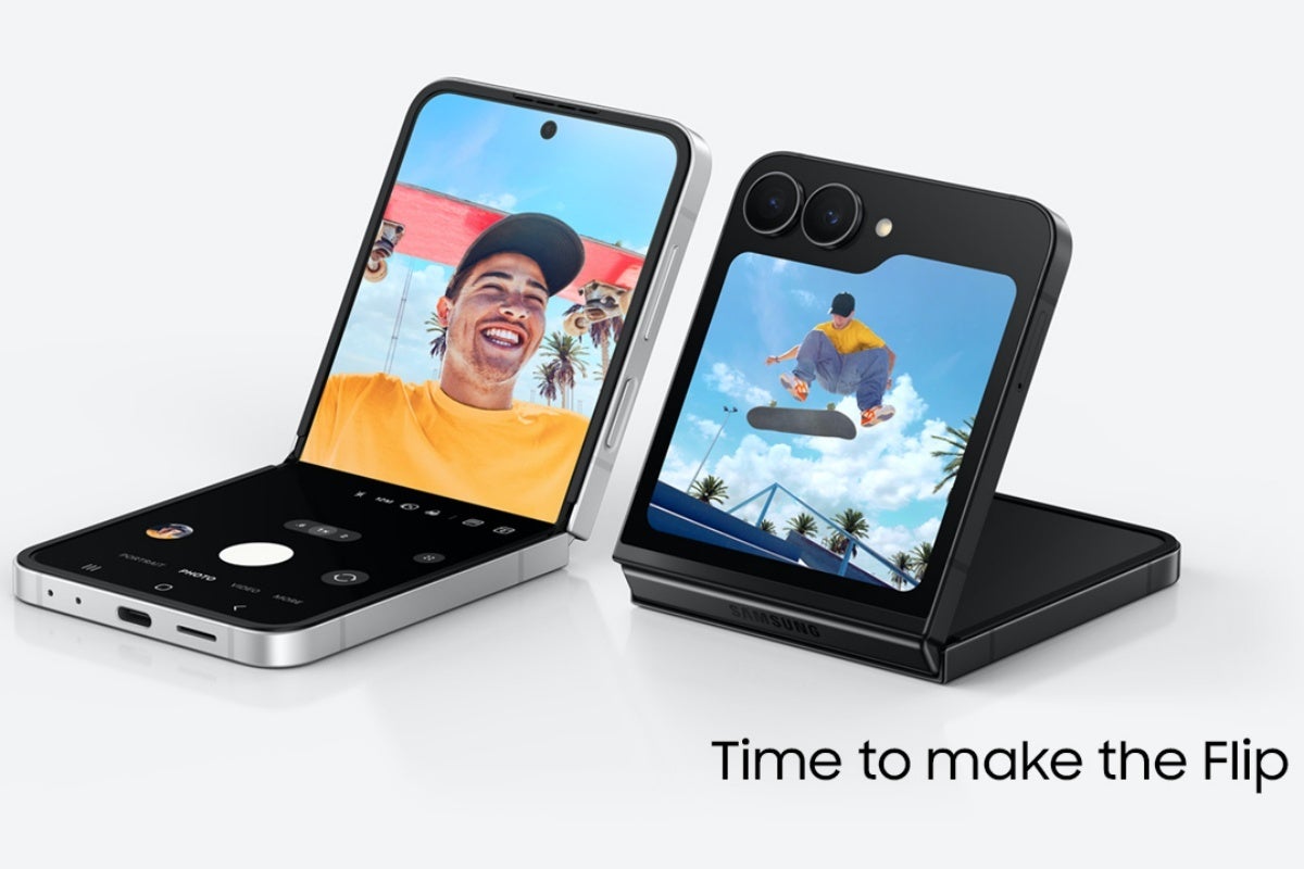 Official Samsung Galaxy Z Flip 7 FE promo image