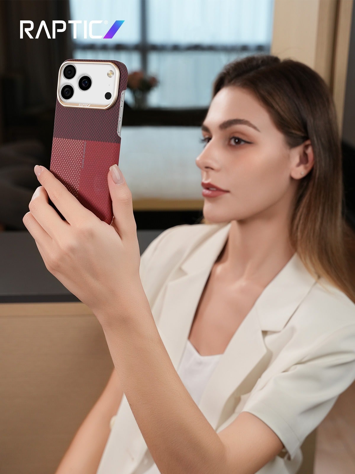 Thin, beautiful case for your new beautiful iPhone: Raptic aramid fiber cases