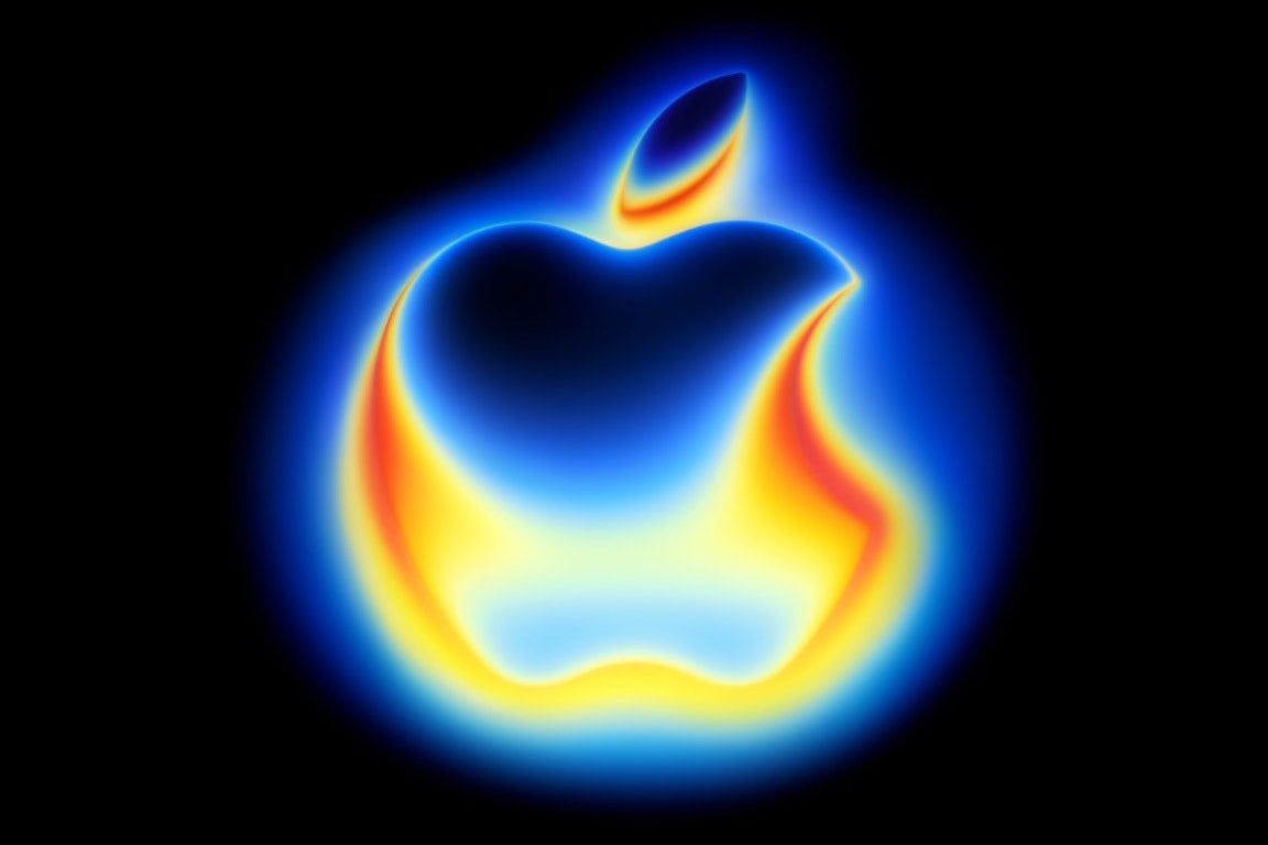 Apple’s &quot;Awe Dropping&quot; event logo