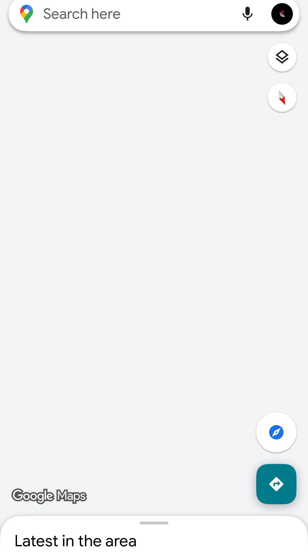 Google Maps fails to load for a user. | Image credit — Reddit - Is Google Maps down? Why you may be having trouble getting navigation help