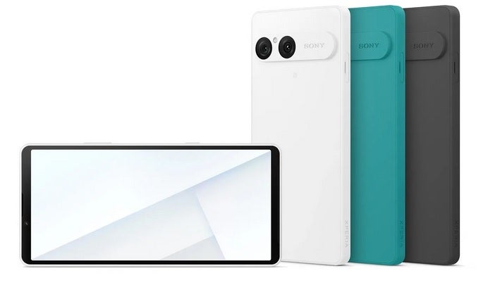 The front and back of the Sony Xperia 10 VII is seen.