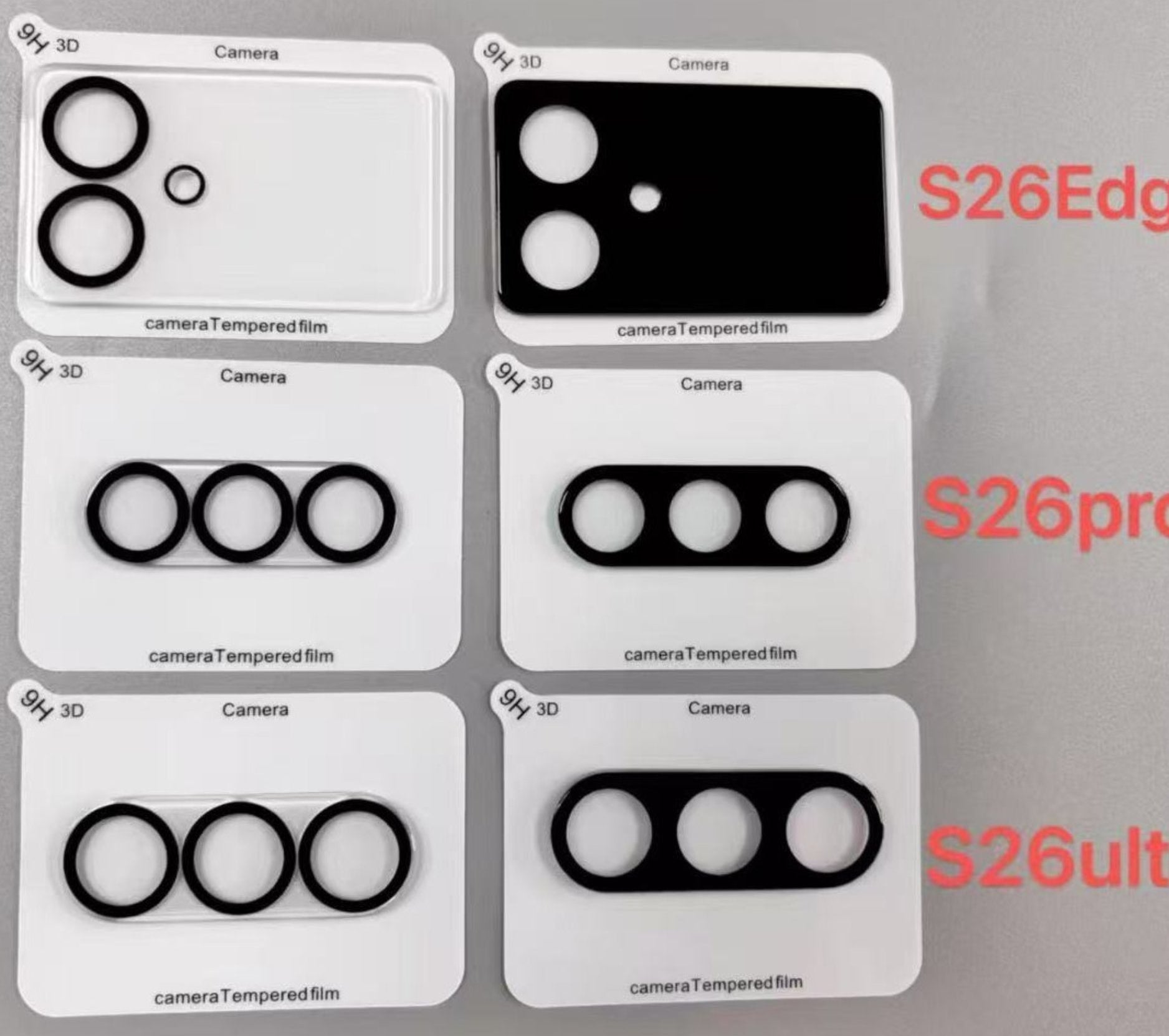 Samsung Galaxy S26 series rear camera module shape. | Image credit — Ice Universe - Samsung Galaxy S26 series image leak confirms the bad news: they’re ugly