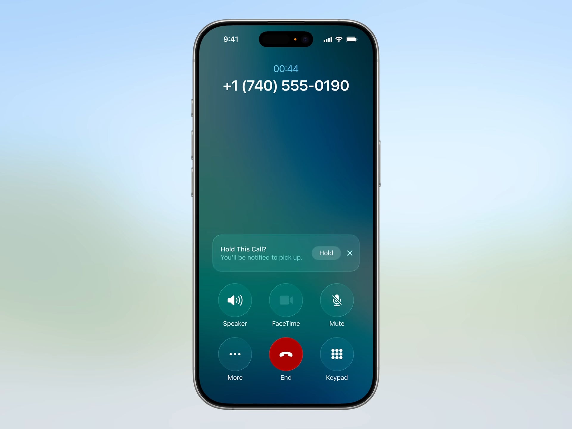 You can tell Apple Intelligence to hold your call. | Image credit — Apple - iOS 26 is here! Your iPhone 17 will come with Liquid Glass and exciting new Apple Intelligence features
