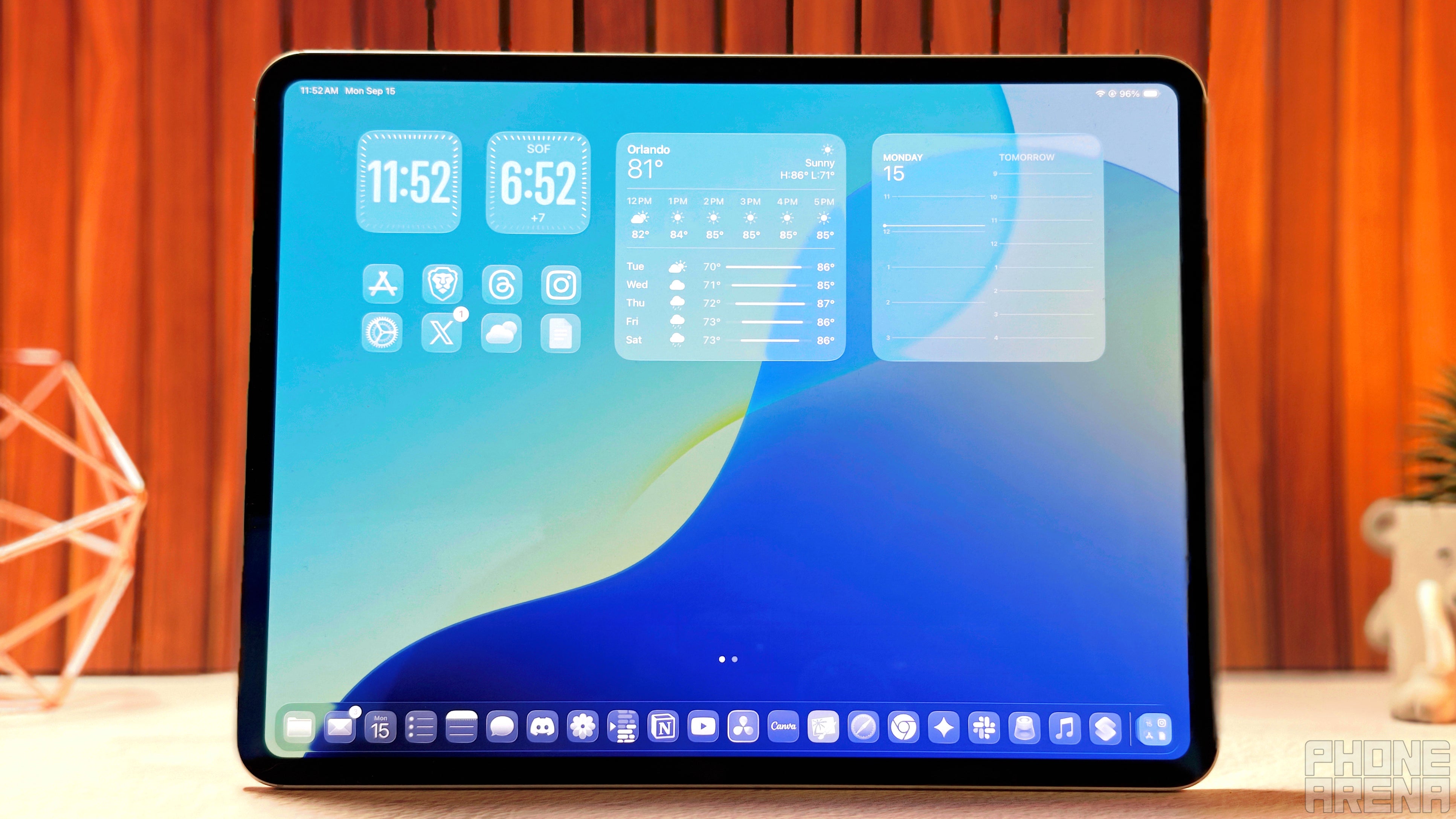 My 13" iPad Pro running iPadOS 26. | Image credit — PhoneArena - iPadOS 26 is finally here to make your iPad more like "a computer". Here’s what’s new.