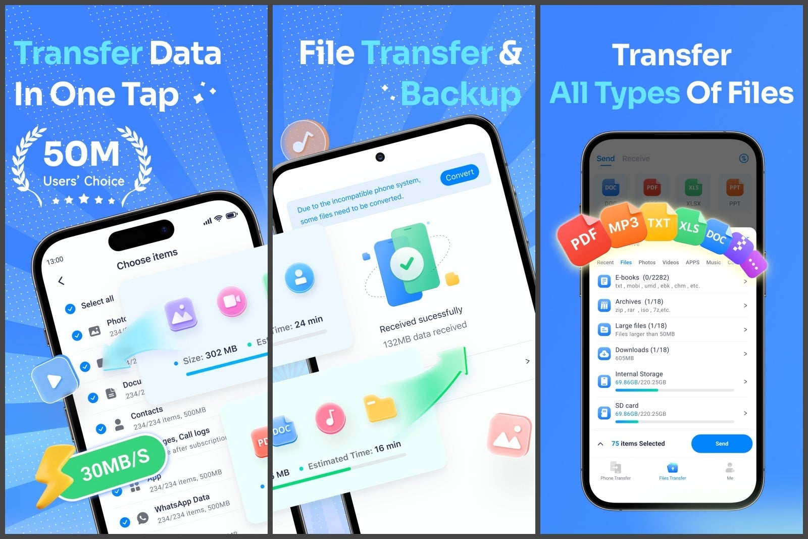No data lost. Switch faster to iPhone 17 with MobileTrans