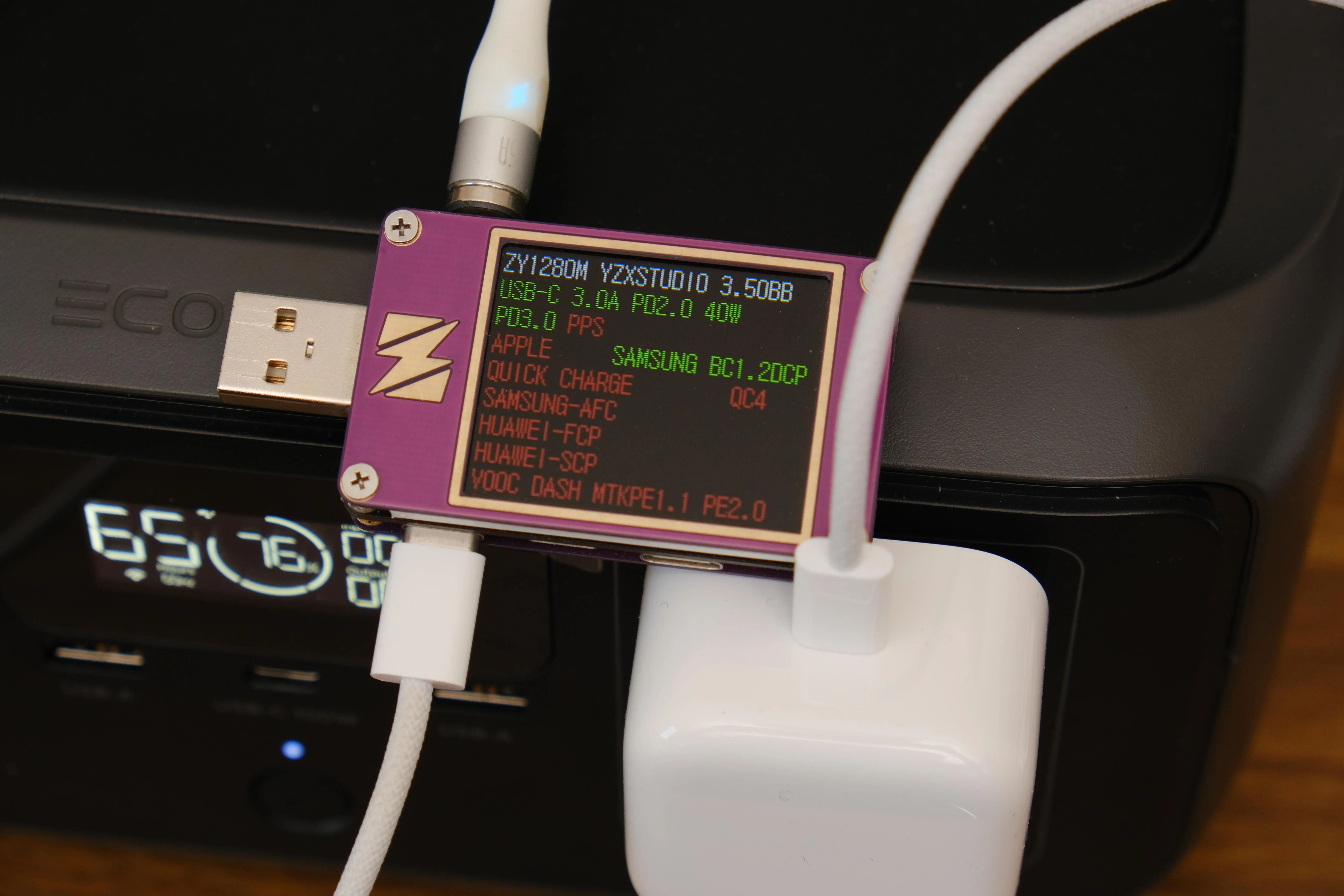 The standards supported by Apple&#039;s new charger. | Image Credit - privaterbok on Reddit - You may need a new USB charger to use the iPhone 17 fast-charging