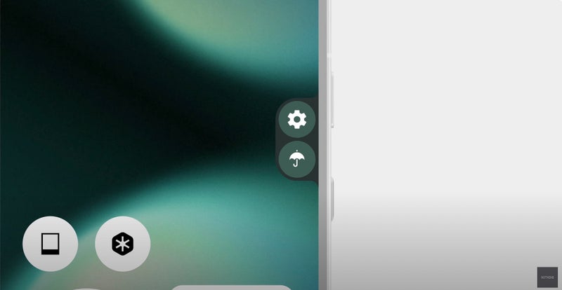 Screenshots from Nothing OS 4.0 UI