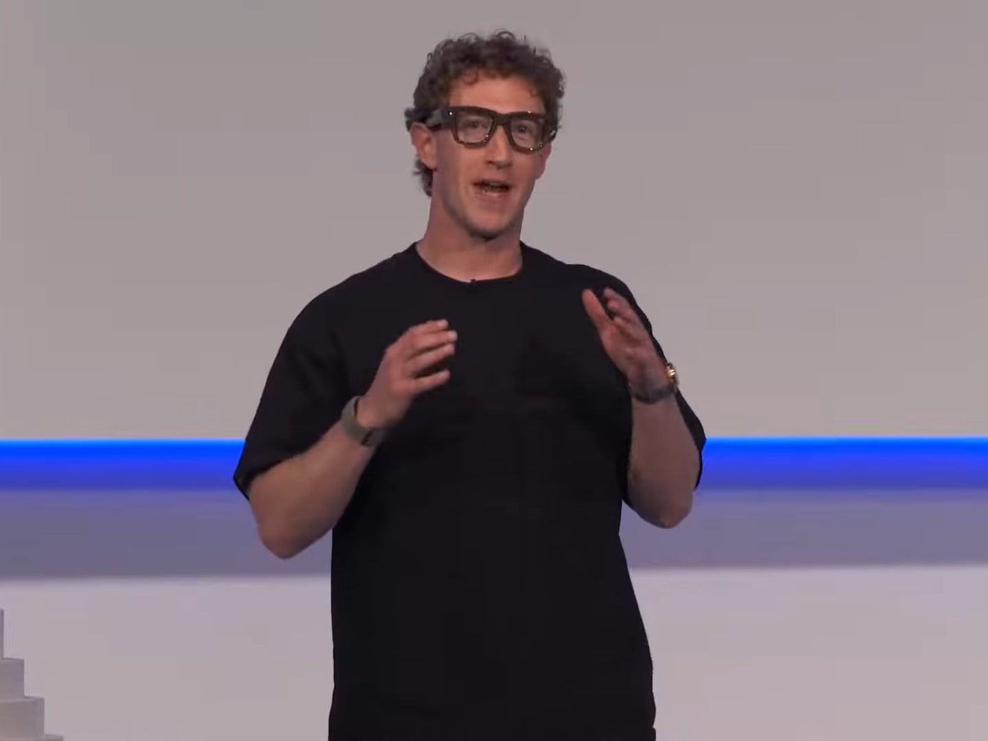 Mark Zuckerberg uses the Meta Ray-Ban Display smart glasses at Connect. | Image credit — Meta - Meta’s display smart glasses are science fiction come to life, here’s everything you should know