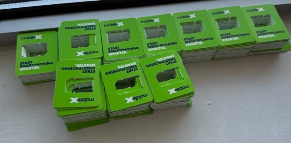 Image shows stacks of MobileX SIM cards confiscated by the Secret Service. | Image credit-Secret Service - Secret Service, NYPD bust plot to disrupt NYC telecom service (UPDATED)