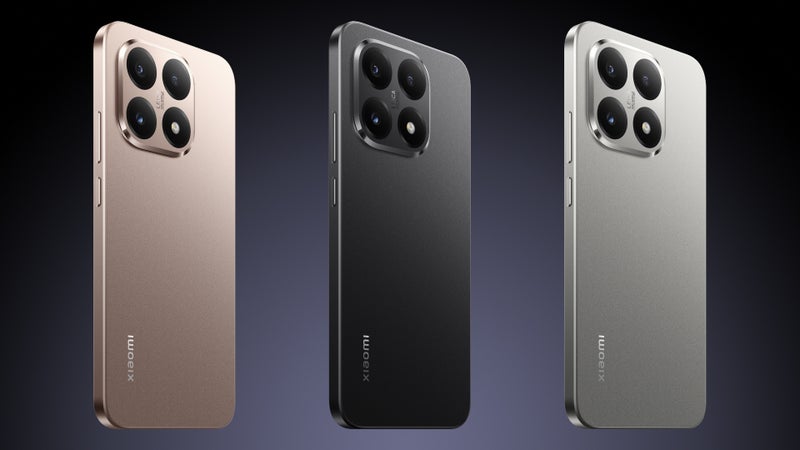 Xiaomi 15T lineup side view