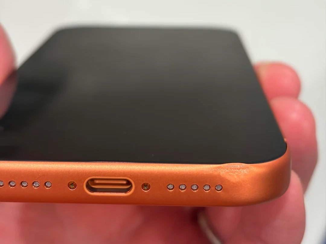 A dented iPhone 17 Pro. | Image credit — Reddit - Dear Apple, you can’t weasel your way out of the iPhone 17 Pro’s blatant problems