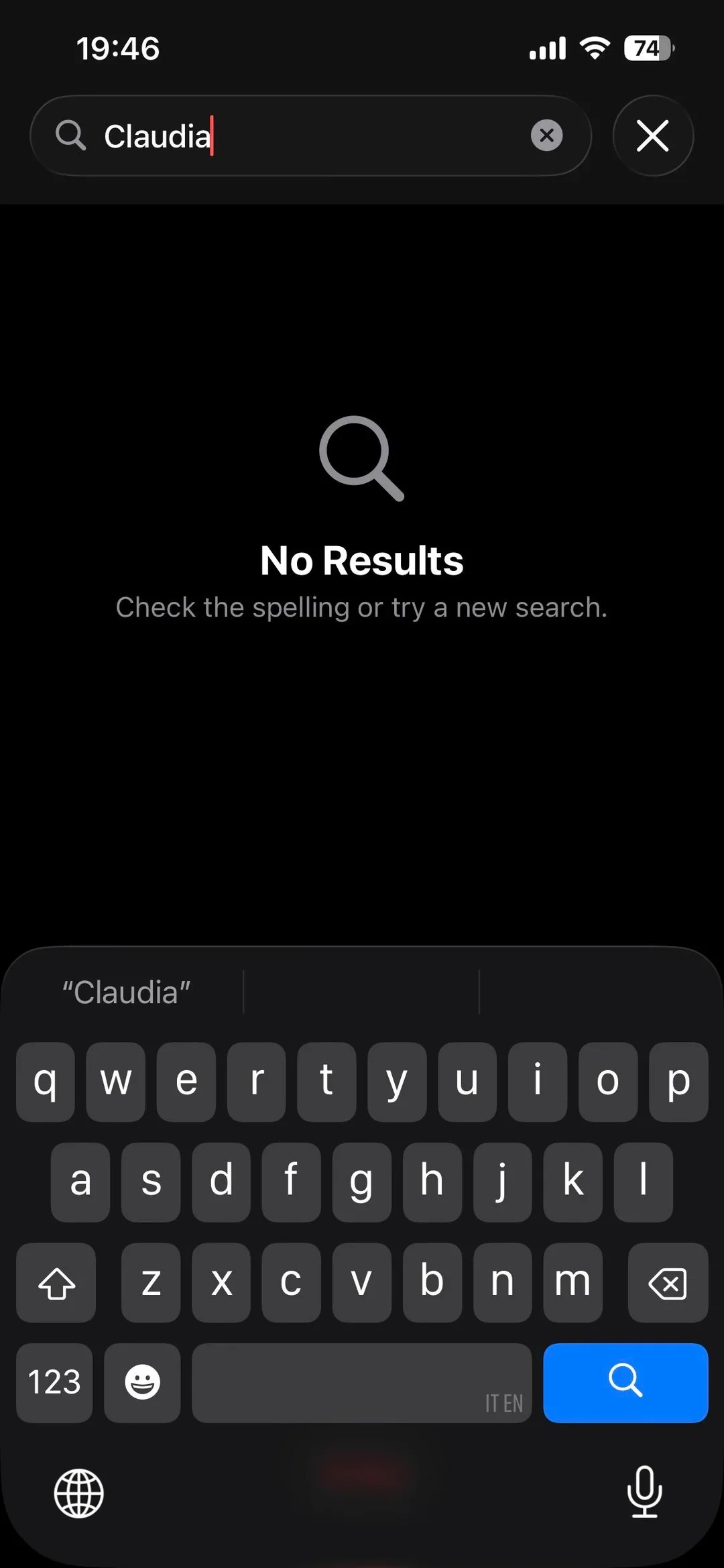 Search not showing results for some users. | Image Credit - Electronic-Squash359 on Reddit - iOS 26 bug alert: Calendar search isn&#039;t working for some iPhones