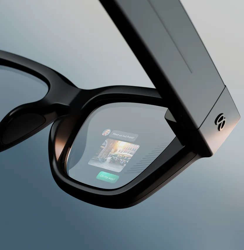 Meta&#039;s new AI glasses have in-lens display. | Image credit – Meta - You might actually want to visit a Verizon store for once this fall