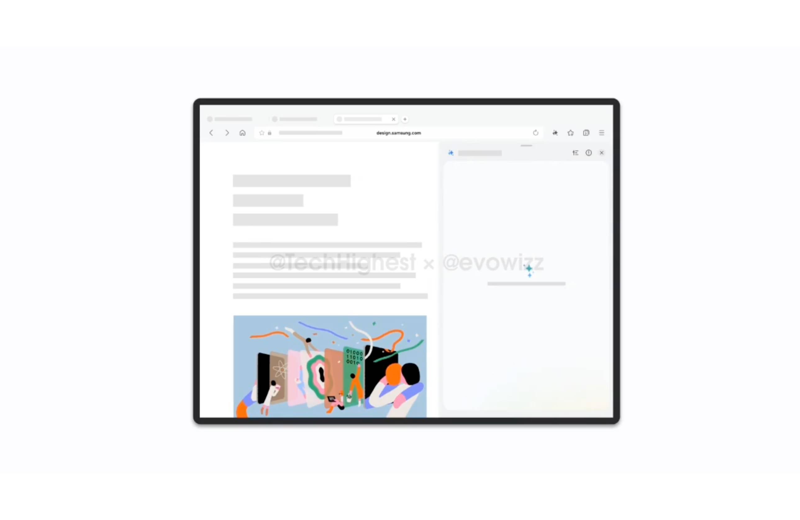 Samsung Galaxy TriFold UI