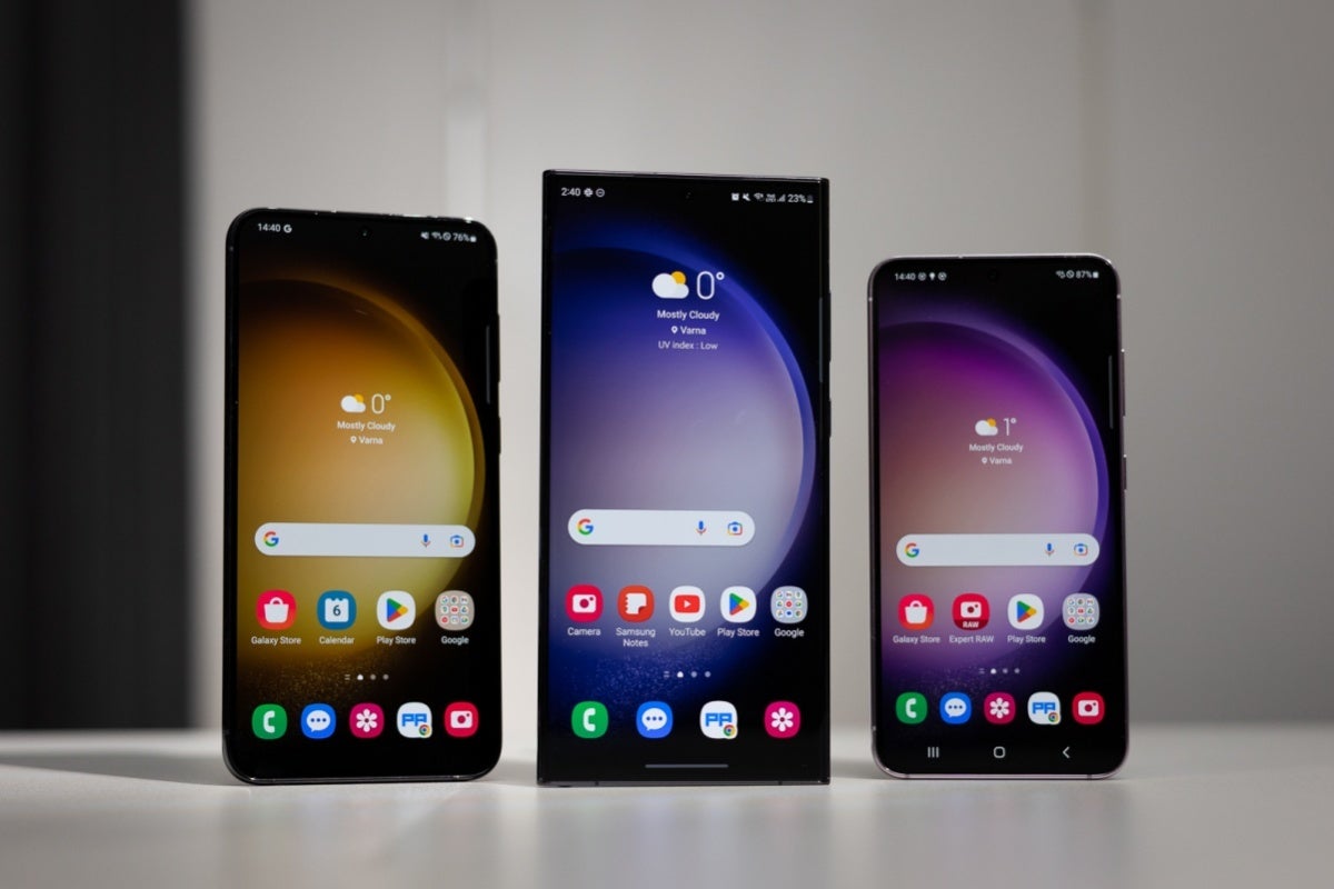 Samsung Galaxy S23, S23 Plus, and S23 Ultra