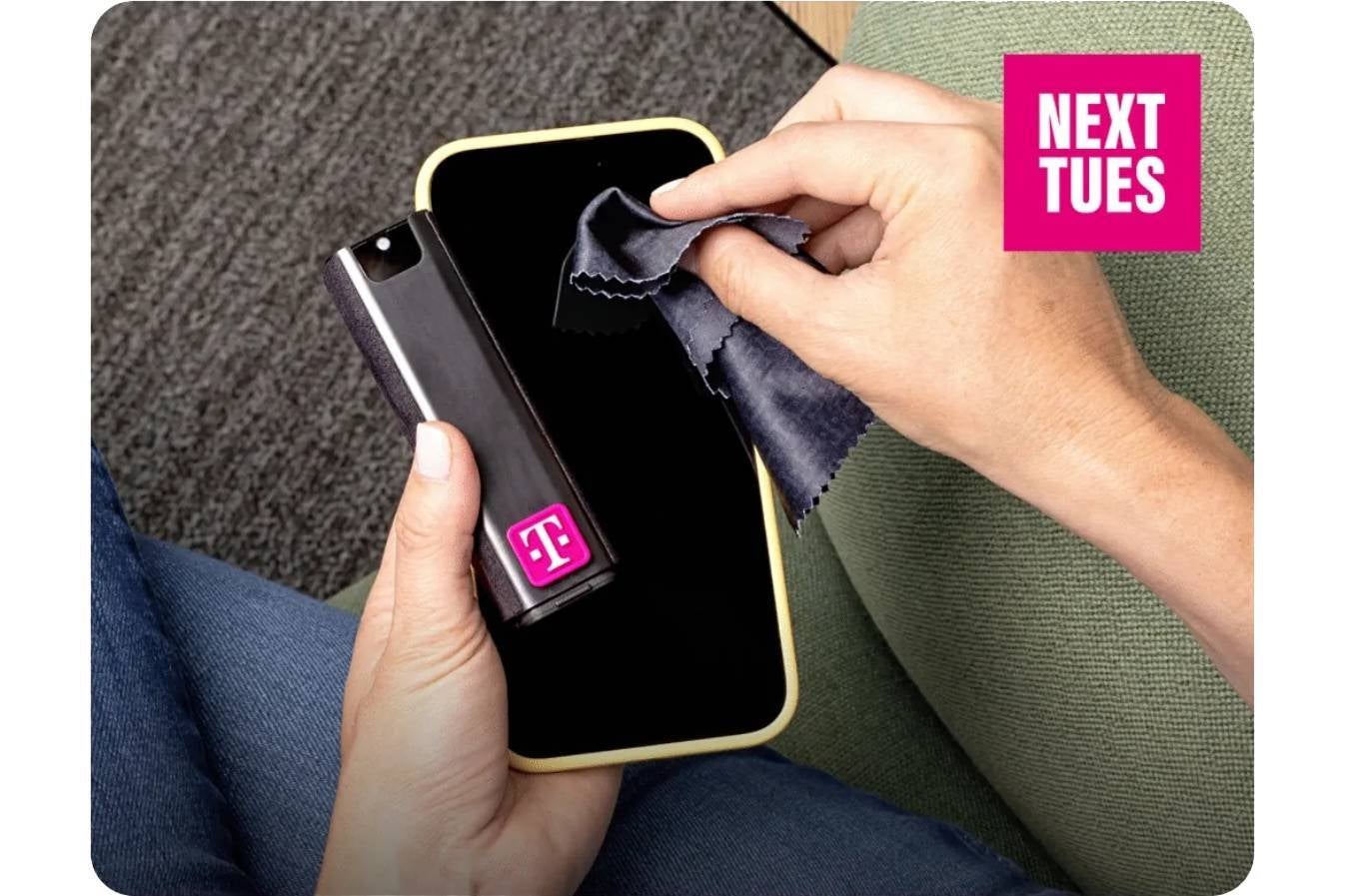 T-Mobile Tuesdays phone cleaning kit