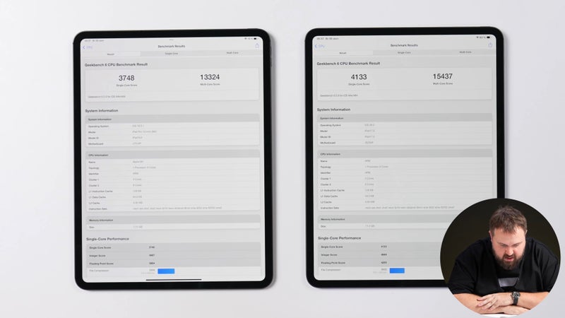 Screenshot from M5 iPad Pro leak video