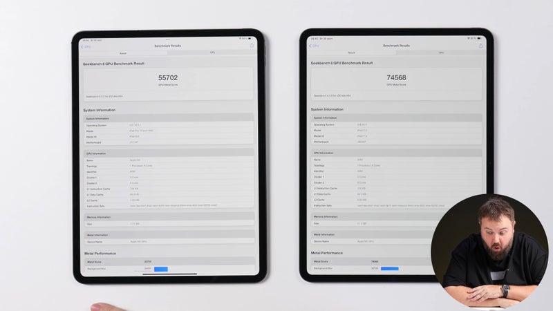 Screenshot from M5 iPad Pro leak video