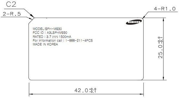 Samsung SPH-M930 is one step closer to reality as it passes through the FCC