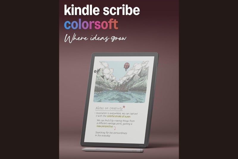 Image of the new color Kindle