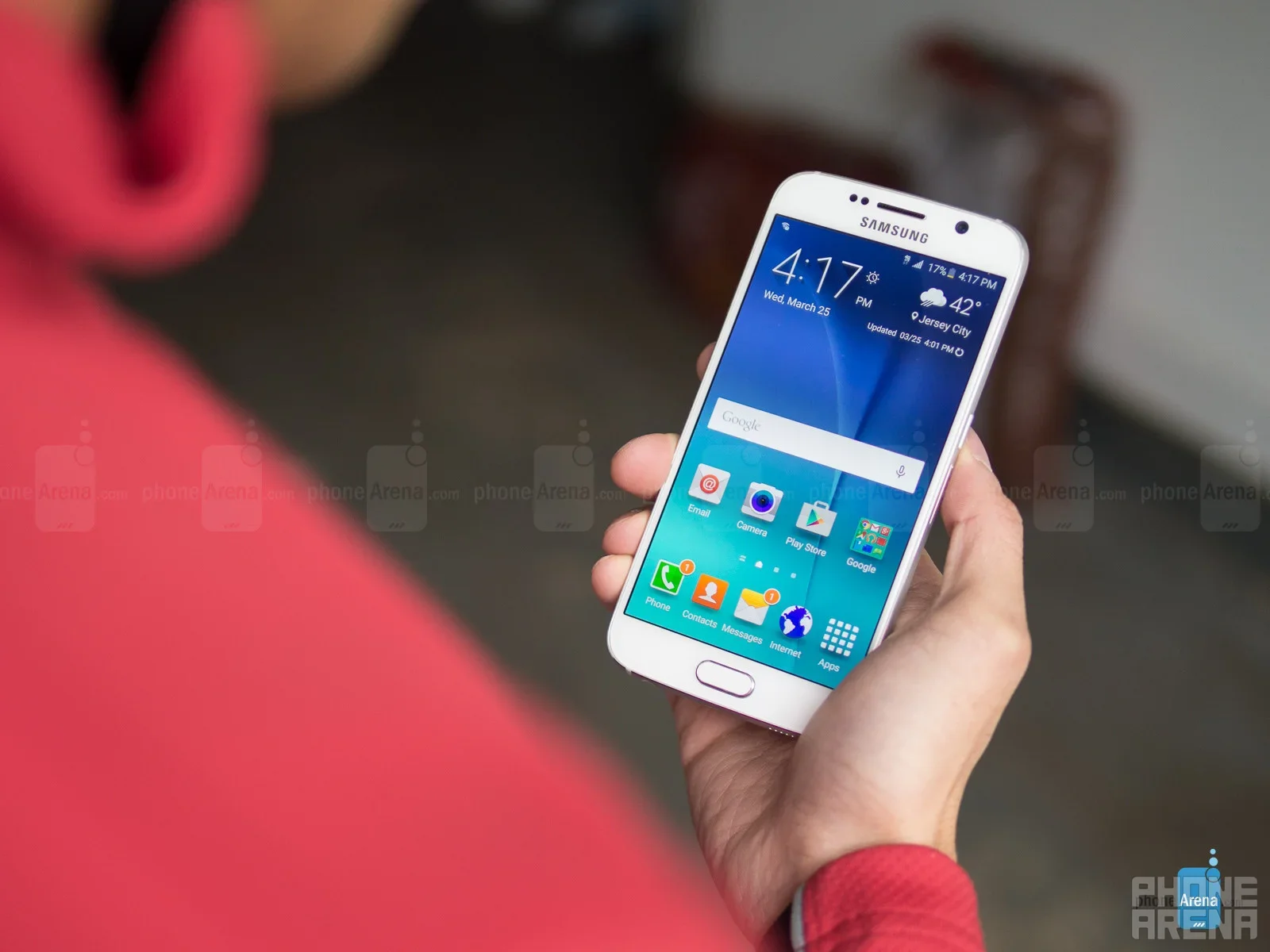 Samsung Galaxy S6 also had 3D effect on the home screen icons. | Image Credit – PhoneArena - This One UI 8.5 change shows how inspired Samsung is by the iOS 26 design