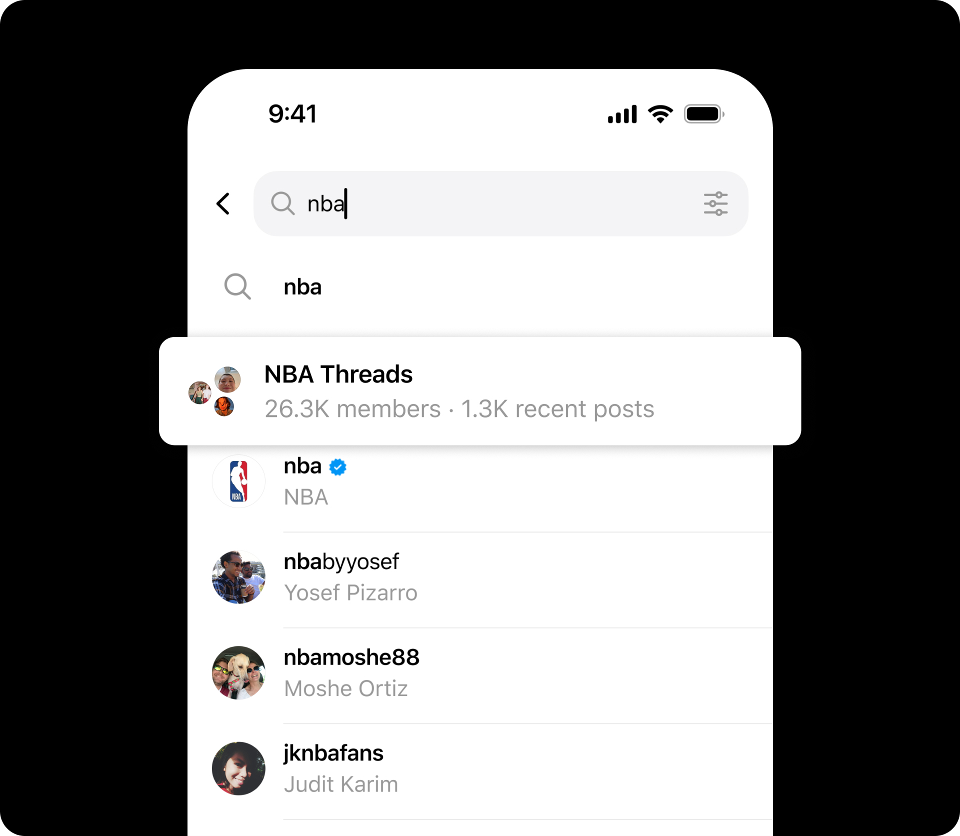 You can find different Communities by searching a topic. | Image credit – Meta - Threads just made it way easier to find people who actually share your interests