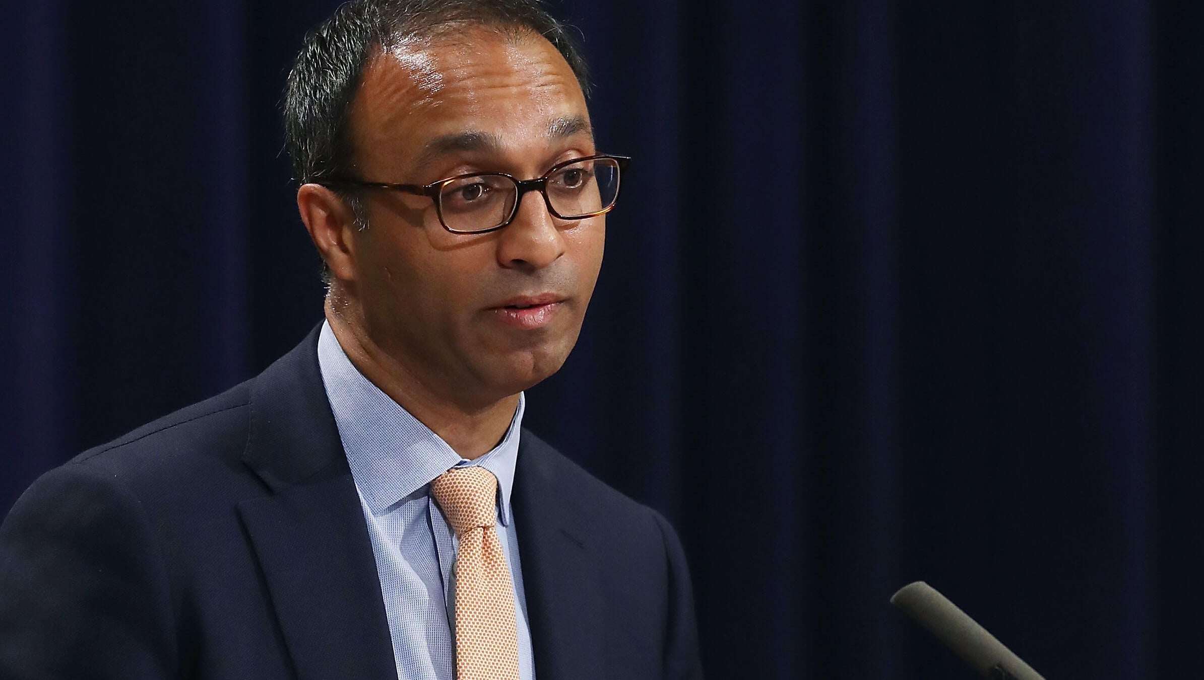 Picture of Judge Amit Mehta who is presiding over the U.S. v. Google cases.
