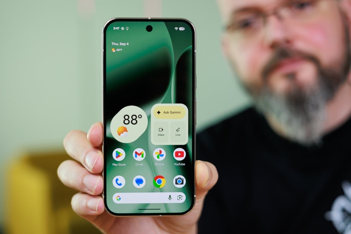 Who said small phones (by 2025 standards) can't also be super-powerful? | Image Credit -- PhoneArena - Amazon is selling Google's compact Pixel 10 Pro powerhouse at up to a $225 Prime Day discount