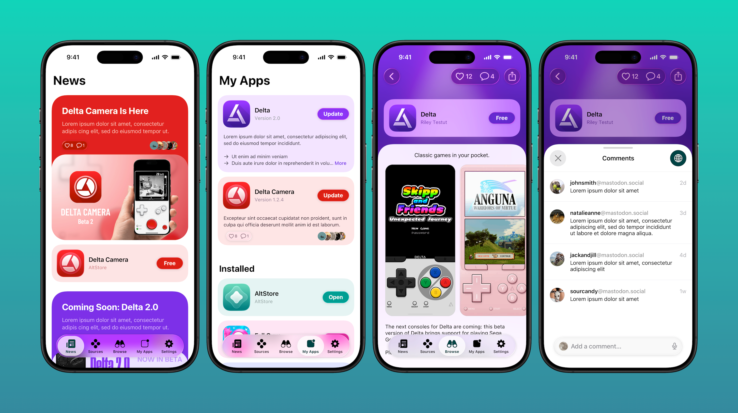 Users will be able to see interactions from the fediverse on the AltStore. | Image Credit – Riley Testut - This alternative iPhone app store is launching in more countries before the end of the year