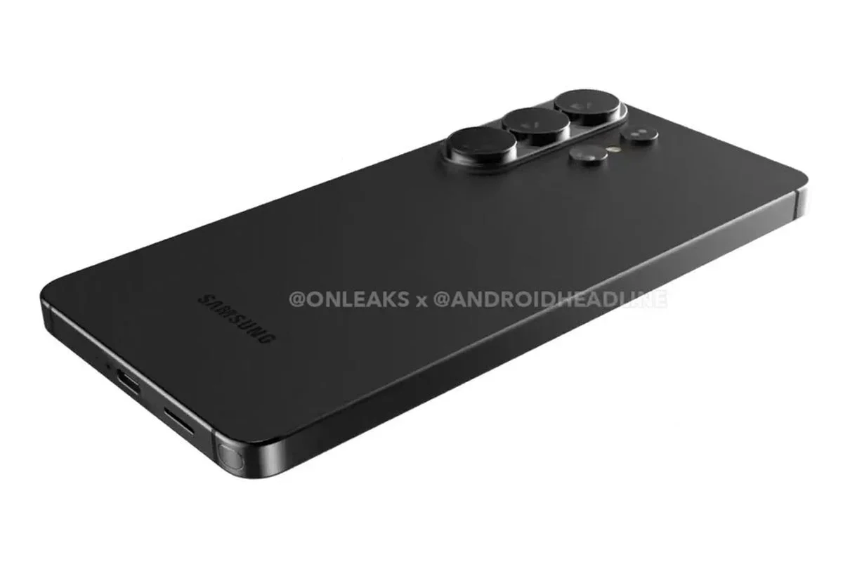 Galaxy S26 Ultra leaked render. | Image Credit - OnLeaks and Android Headlines - Galaxy S26 release date: December launch not likely