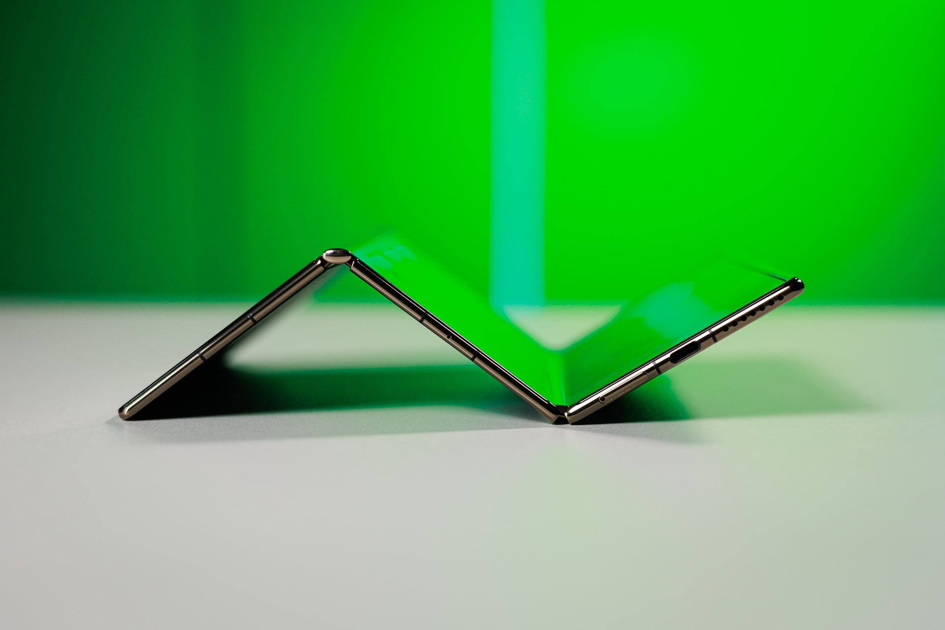 Huawe Mate XT was the first tri-foldable phone in the world. | Image Credit – PhoneArena - Patents reveal Samsung’s tri-fold battery surprises