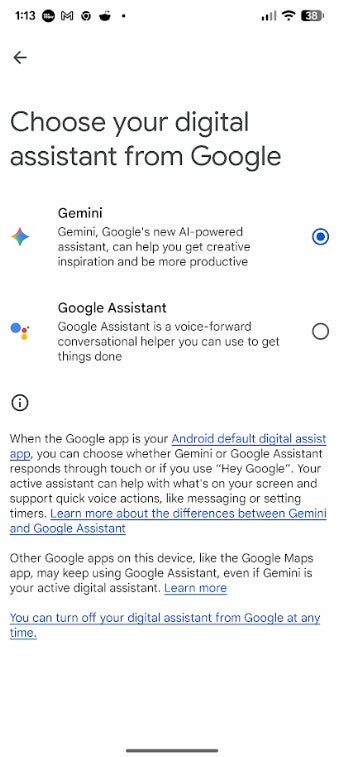 How to replace Google Assistant with Gemini on Android.