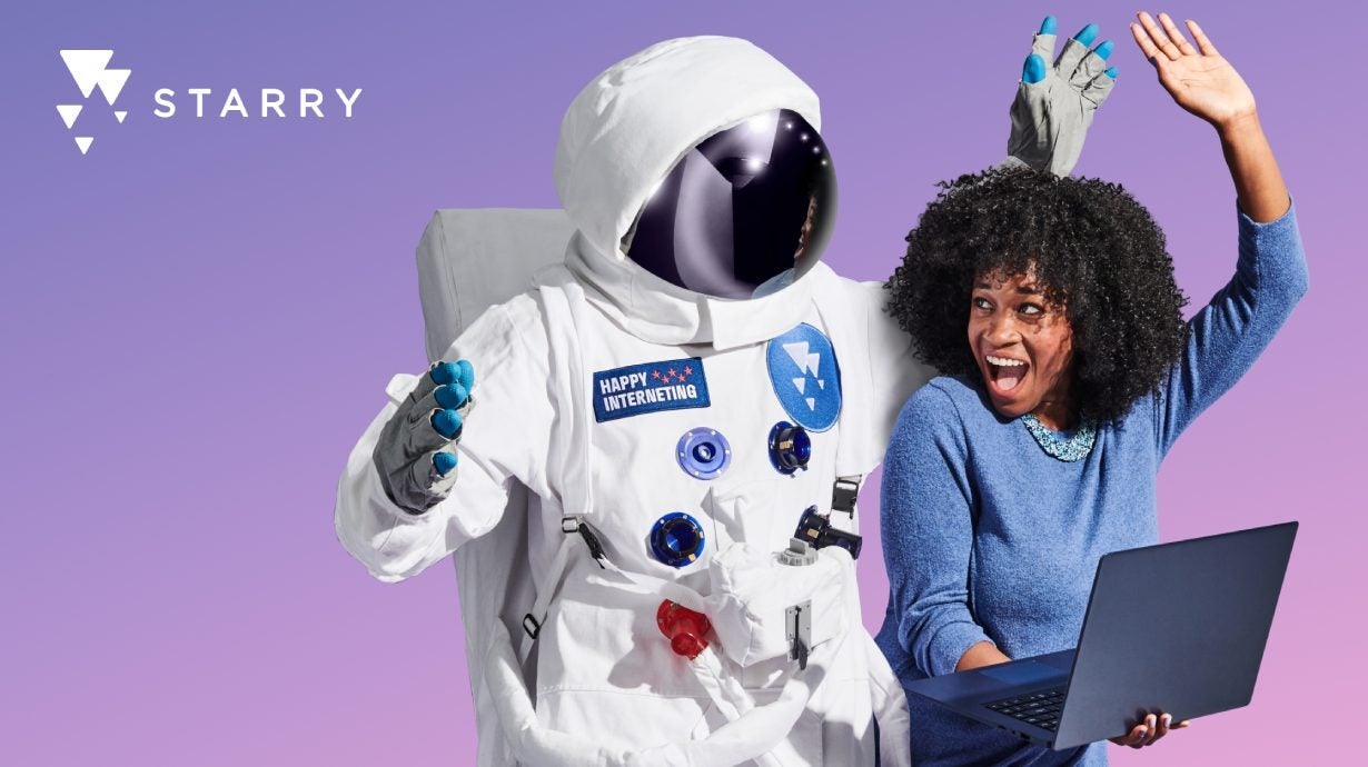 Header image from the Verizon acquiring Starry announcement
